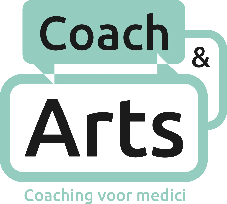 Logo coach en arts, coaching voor medici.